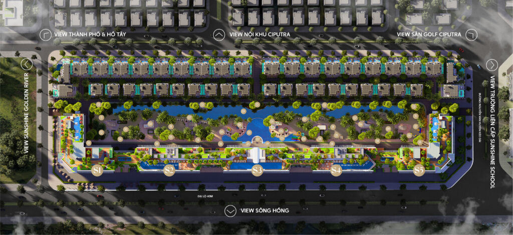 Mặt bằng dự án Noble Crystal Tay Ho