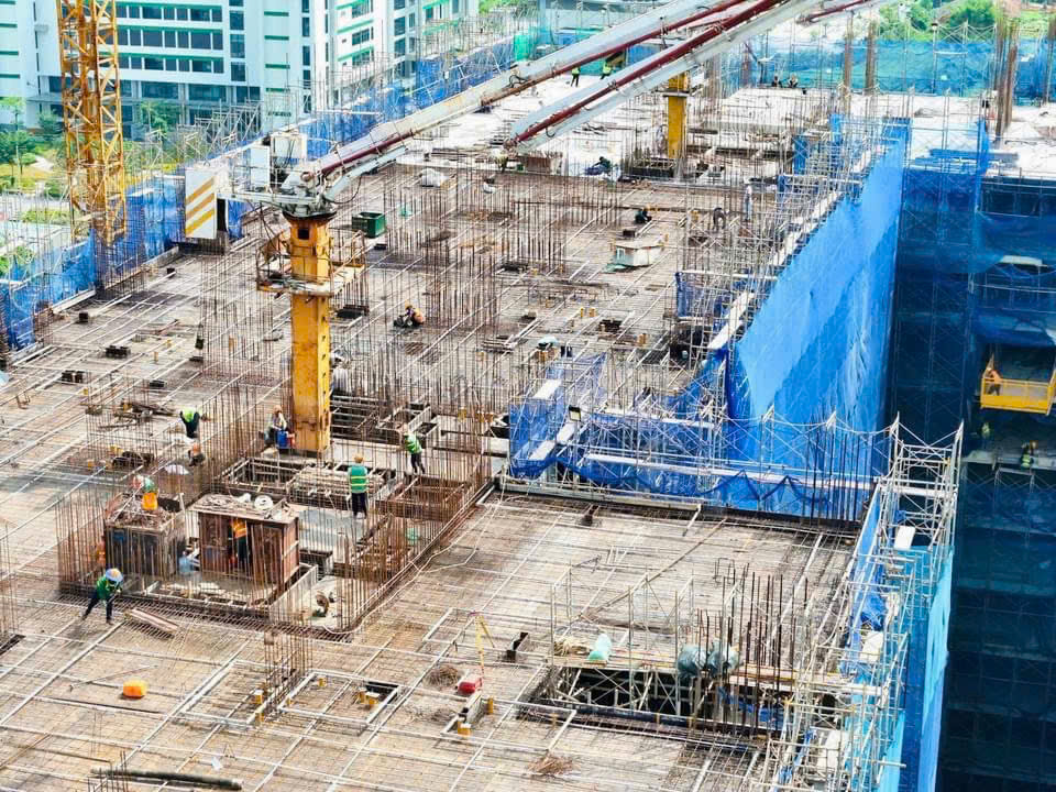 Tiến độ thi công dự án Hanoi Melody Residences